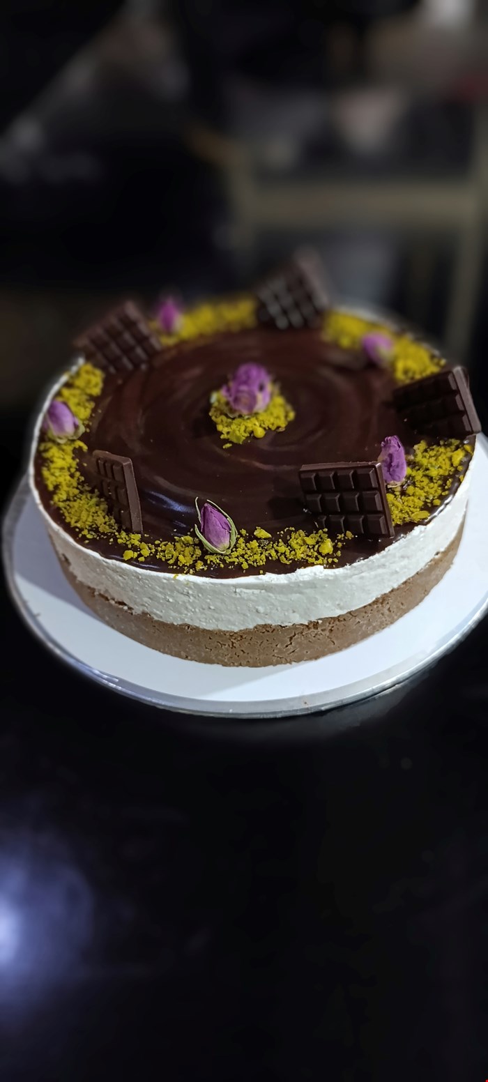 چیز کیک شکلاتی 